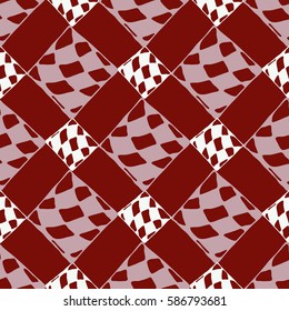 Abstract geometric colorful seamless pattern for background. Decorative backdrop can be used for wallpaper, pattern fills, web page background, surface textures. Old vintage retro energy pattern.
