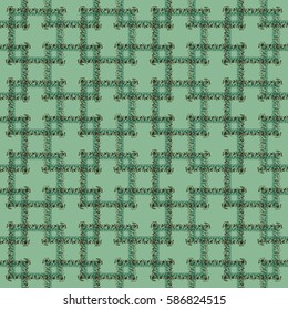 Abstract geometric colorful seamless pattern for background. Decorative backdrop can be used for wallpaper, pattern fills, web page background, surface textures. Old vintage retro energy pattern.