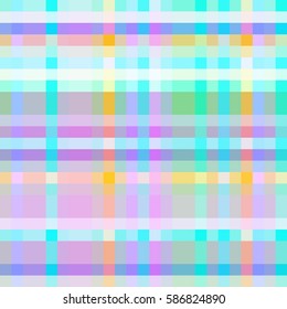 Abstract geometric colorful seamless pattern for background. Decorative backdrop can be used for wallpaper, pattern fills, web page background, surface textures. Old vintage retro energy pattern.