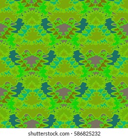 Abstract geometric colorful seamless pattern for background. Decorative backdrop can be used for wallpaper, pattern fills, web page background, surface textures. Old vintage retro energy pattern.