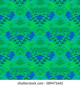 Abstract geometric colorful seamless pattern for background. Decorative backdrop can be used for wallpaper, pattern fills, web page background, surface textures. Old vintage retro energy pattern.