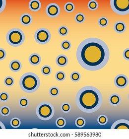 Abstract geometric colorful seamless pattern for background. Decorative backdrop can be used for wallpaper, pattern fills, web page background, surface textures. Old vintage retro energy pattern.