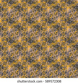 Abstract geometric colorful seamless pattern for background. Decorative backdrop can be used for wallpaper, pattern fills, web page background, surface textures. Old vintage retro energy pattern.