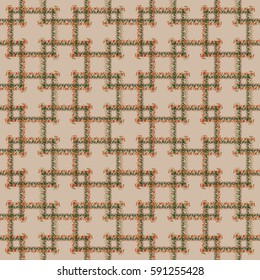 Abstract geometric colorful seamless pattern for background. Decorative backdrop can be used for wallpaper, pattern fills, web page background, surface textures. Old vintage retro energy pattern.