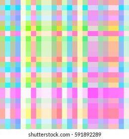 Abstract geometric colorful seamless pattern for background. Decorative backdrop can be used for wallpaper, pattern fills, web page background, surface textures. Old vintage retro energy pattern.