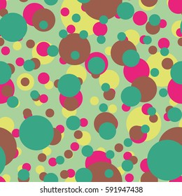 Abstract geometric colorful seamless pattern for background. Decorative backdrop can be used for wallpaper, pattern fills, web page background, surface textures. Old vintage retro energy pattern.