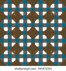 Abstract geometric colorful seamless pattern for background. Decorative backdrop can be used for wallpaper, pattern fills, web page background, surface textures. Old vintage retro energy pattern.