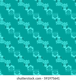 Abstract geometric colorful seamless pattern for background. Decorative backdrop can be used for wallpaper, pattern fills, web page background, surface textures. Old vintage retro energy pattern.