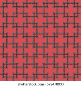 Abstract geometric colorful seamless pattern for background. Decorative backdrop can be used for wallpaper, pattern fills, web page background, surface textures. Old vintage retro energy pattern.