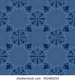 Abstract geometric colorful seamless pattern for background. Decorative backdrop can be used for wallpaper, pattern fills, web page background, surface textures. Old vintage retro energy pattern.