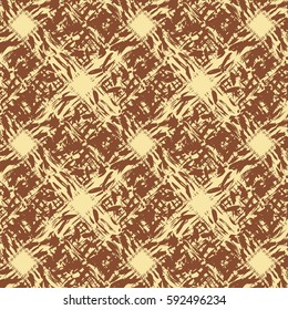 Abstract geometric colorful seamless pattern for background. Decorative backdrop can be used for wallpaper, pattern fills, web page background, surface textures. Old vintage retro energy pattern.