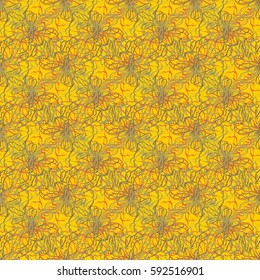 Abstract geometric colorful seamless pattern for background. Decorative backdrop can be used for wallpaper, pattern fills, web page background, surface textures. Old vintage retro energy pattern.