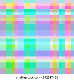 Abstract geometric colorful seamless pattern for background. Decorative backdrop can be used for wallpaper, pattern fills, web page background, surface textures. Old vintage retro energy pattern.