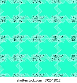 Abstract geometric colorful seamless pattern for background. Decorative backdrop can be used for wallpaper, pattern fills, web page background, surface textures. Old vintage retro energy pattern.
