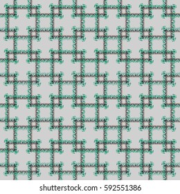 Abstract geometric colorful seamless pattern for background. Decorative backdrop can be used for wallpaper, pattern fills, web page background, surface textures. Old vintage retro energy pattern.