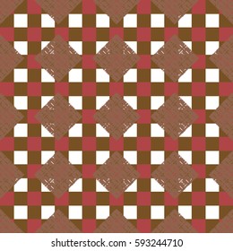 Abstract geometric colorful seamless pattern for background. Decorative backdrop can be used for wallpaper, pattern fills, web page background, surface textures. Old vintage retro energy pattern.