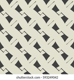 Abstract geometric colorful seamless pattern for background. Decorative backdrop can be used for wallpaper, pattern fills, web page background, surface textures. Old vintage retro energy pattern.