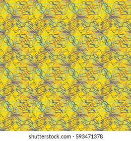 Abstract geometric colorful seamless pattern for background. Decorative backdrop can be used for wallpaper, pattern fills, web page background, surface textures. Old vintage retro energy pattern.