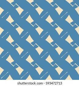 Abstract geometric colorful seamless pattern for background. Decorative backdrop can be used for wallpaper, pattern fills, web page background, surface textures. Old vintage retro energy pattern.