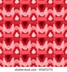 Abstract geometric colorful seamless pattern for background. Decorative backdrop can be used for wallpaper, pattern fills, web page background, surface textures. Old vintage retro energy pattern.