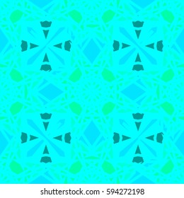 Abstract geometric colorful seamless pattern for background. Decorative backdrop can be used for wallpaper, pattern fills, web page background, surface textures. Old vintage retro energy pattern.