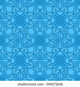Abstract geometric colorful seamless pattern for background. Decorative backdrop can be used for wallpaper, pattern fills, web page background, surface textures. Old vintage retro energy pattern.