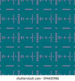 Abstract geometric colorful seamless pattern for background. Decorative backdrop can be used for wallpaper, pattern fills, web page background, surface textures. Old vintage retro energy pattern.