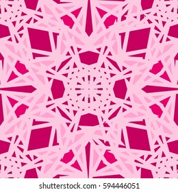 Abstract geometric colorful seamless pattern for background. Decorative backdrop can be used for wallpaper, pattern fills, web page background, surface textures. Old vintage retro energy pattern.