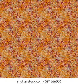 Abstract geometric colorful seamless pattern for background. Decorative backdrop can be used for wallpaper, pattern fills, web page background, surface textures. Old vintage retro energy pattern.