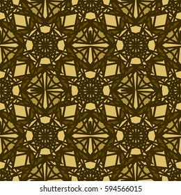Abstract geometric colorful seamless pattern for background. Decorative backdrop can be used for wallpaper, pattern fills, web page background, surface textures. Old vintage retro energy pattern.