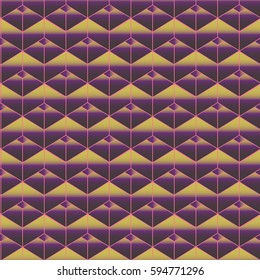 Abstract geometric colorful seamless pattern for background. Decorative backdrop can be used for wallpaper, pattern fills, web page background, surface textures. Old vintage retro energy pattern.