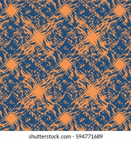 Abstract geometric colorful seamless pattern for background. Decorative backdrop can be used for wallpaper, pattern fills, web page background, surface textures. Old vintage retro energy pattern.