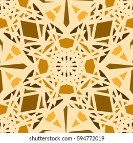 Abstract geometric colorful seamless pattern for background. Decorative backdrop can be used for wallpaper, pattern fills, web page background, surface textures. Old vintage retro energy pattern.
