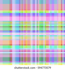 Abstract geometric colorful seamless pattern for background. Decorative backdrop can be used for wallpaper, pattern fills, web page background, surface textures. Old vintage retro energy pattern.