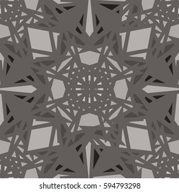 Abstract geometric colorful seamless pattern for background. Decorative backdrop can be used for wallpaper, pattern fills, web page background, surface textures. Old vintage retro energy pattern.