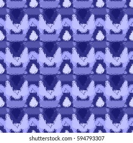 Abstract geometric colorful seamless pattern for background. Decorative backdrop can be used for wallpaper, pattern fills, web page background, surface textures. Old vintage retro energy pattern.