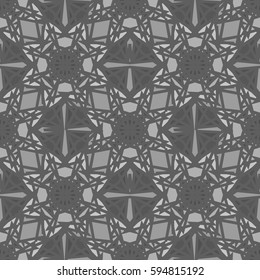 Abstract geometric colorful seamless pattern for background. Decorative backdrop can be used for wallpaper, pattern fills, web page background, surface textures. Old vintage retro energy pattern.