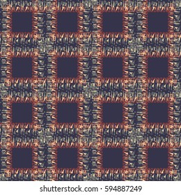 Abstract geometric colorful seamless pattern for background. Decorative backdrop can be used for wallpaper, pattern fills, web page background, surface textures. Old vintage retro energy pattern.
