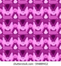 Abstract geometric colorful seamless pattern for background. Decorative backdrop can be used for wallpaper, pattern fills, web page background, surface textures. Old vintage retro energy pattern.