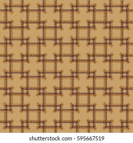 Abstract geometric colorful seamless pattern for background. Decorative backdrop can be used for wallpaper, pattern fills, web page background, surface textures. Old vintage retro energy pattern.
