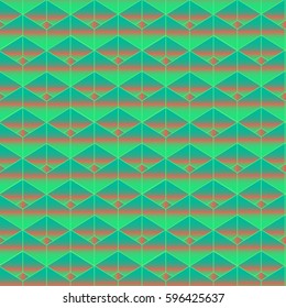 Abstract geometric colorful seamless pattern for background. Decorative backdrop can be used for wallpaper, pattern fills, web page background, surface textures. Old vintage retro energy pattern.