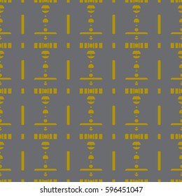 Abstract geometric colorful seamless pattern for background. Decorative backdrop can be used for wallpaper, pattern fills, web page background, surface textures. Old vintage retro energy pattern.