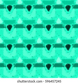 Abstract geometric colorful seamless pattern for background. Decorative backdrop can be used for wallpaper, pattern fills, web page background, surface textures. Old vintage retro energy pattern.