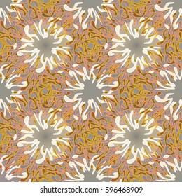 Abstract geometric colorful seamless pattern for background. Decorative backdrop can be used for wallpaper, pattern fills, web page background, surface textures. Old vintage retro energy pattern.