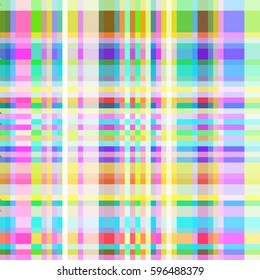 Abstract geometric colorful seamless pattern for background. Decorative backdrop can be used for wallpaper, pattern fills, web page background, surface textures. Old vintage retro energy pattern.