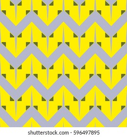 Abstract geometric colorful seamless pattern for background. Decorative backdrop can be used for wallpaper, pattern fills, web page background, surface textures. Old vintage retro energy pattern.