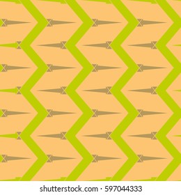 Abstract geometric colorful seamless pattern for background. Decorative backdrop can be used for wallpaper, pattern fills, web page background, surface textures. Old vintage retro energy pattern.