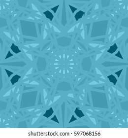 Abstract geometric colorful seamless pattern for background. Decorative backdrop can be used for wallpaper, pattern fills, web page background, surface textures. Old vintage retro energy pattern.