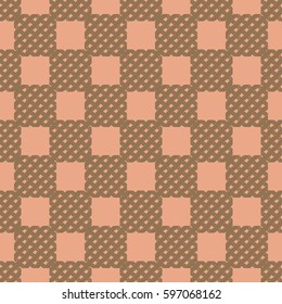 Abstract geometric colorful seamless pattern for background. Decorative backdrop can be used for wallpaper, pattern fills, web page background, surface textures. Old vintage retro energy pattern.