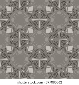 Abstract geometric colorful seamless pattern for background. Decorative backdrop can be used for wallpaper, pattern fills, web page background, surface textures. Old vintage retro energy pattern.